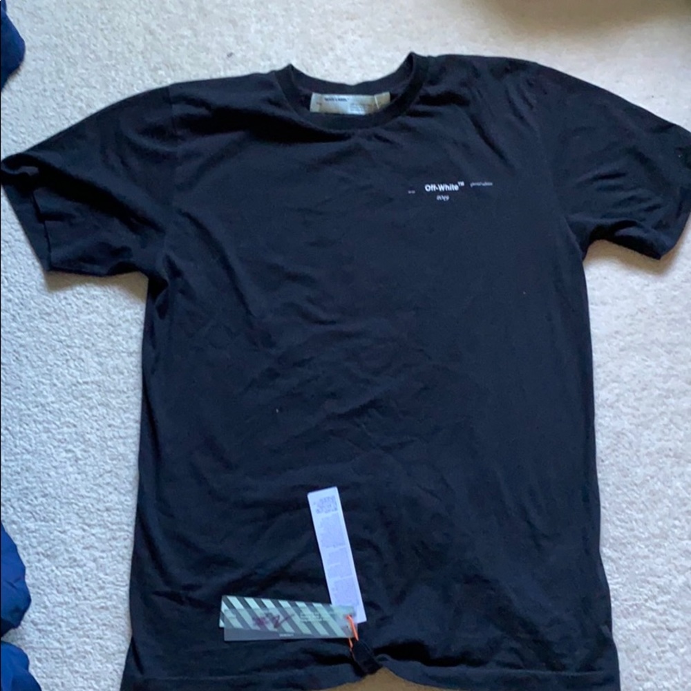 Off white black t-shirt #47/50 special edition
